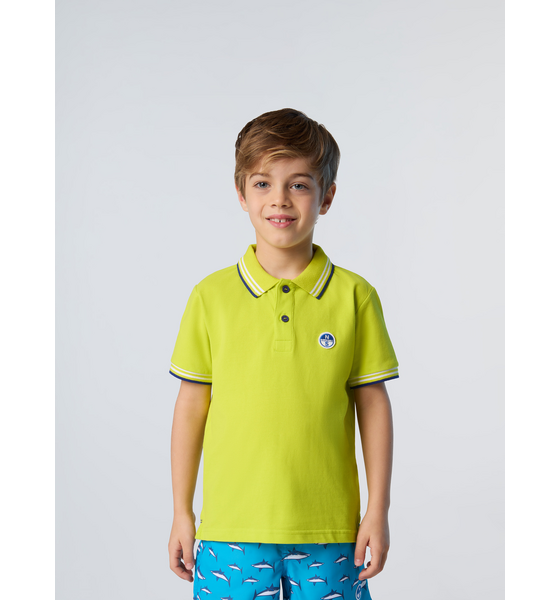 NORTH SAILS North Sails Polo Shirt With Striped Trims på