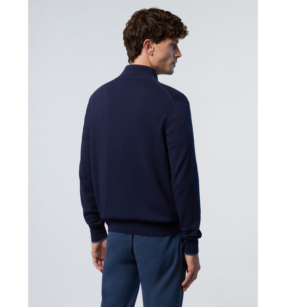 NORTH SAILS North Sails Sweater Full-zip With Embroidered Logo på