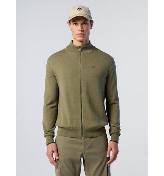 NORTH SAILS North Sails Sweater Full-zip With Embroidered Logo på
