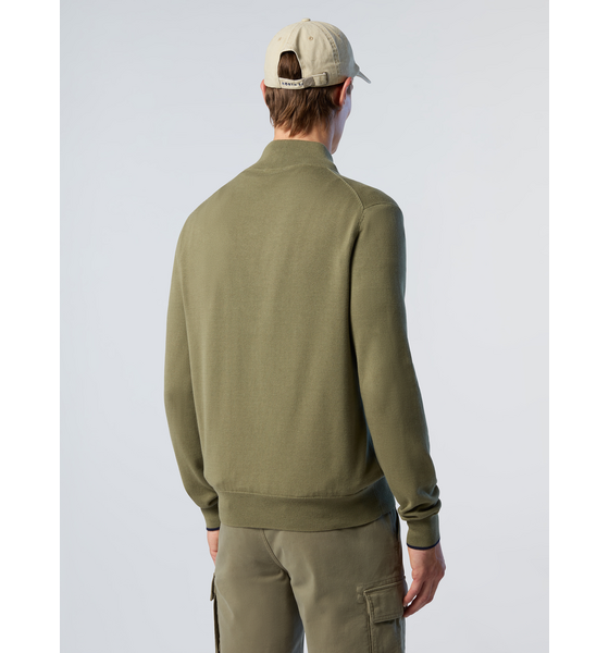 NORTH SAILS North Sails Sweater Full-zip With Embroidered Logo på