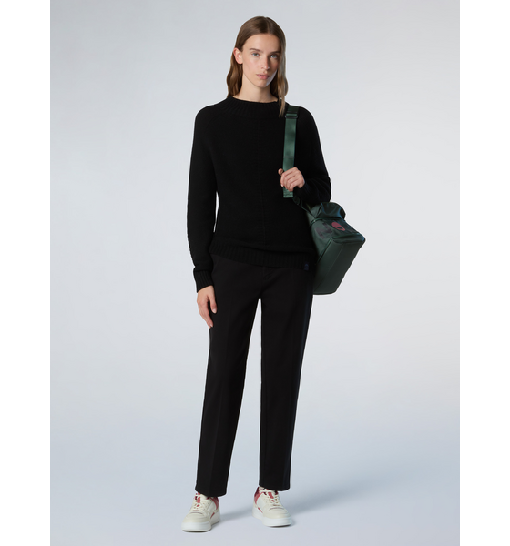 NORTH SAILS North Sails Sweater Mock-neck Saddle Shoulder på