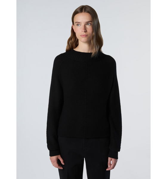 NORTH SAILS North Sails Sweater Mock-neck Saddle Shoulder på