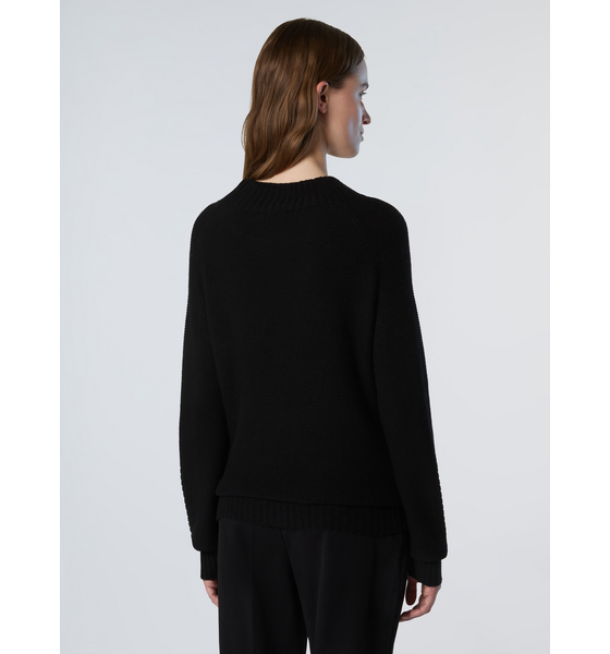 NORTH SAILS North Sails Sweater Mock-neck Saddle Shoulder på
