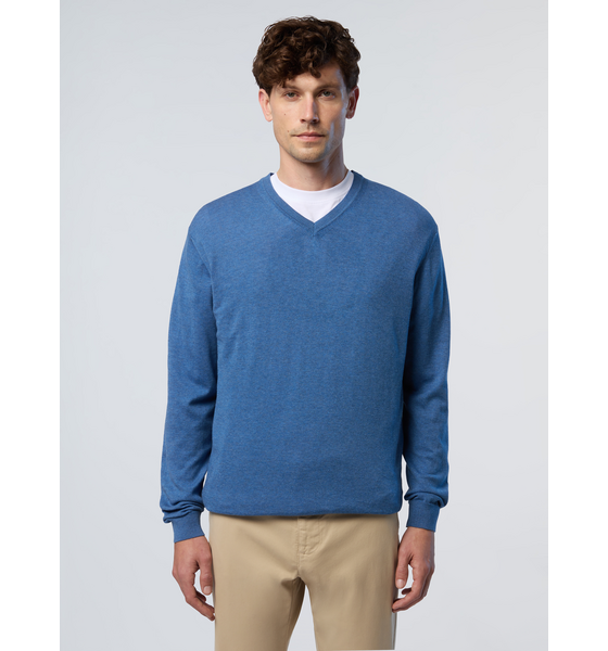 NORTH SAILS North Sails Sweater V-neck With Logo Label på