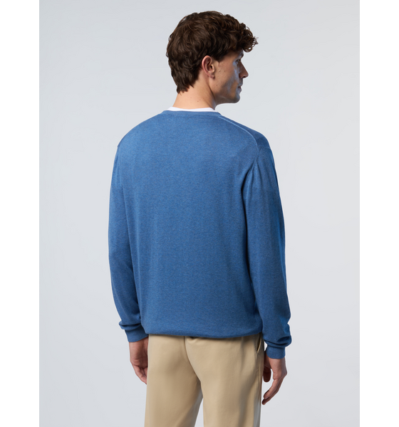 NORTH SAILS North Sails Sweater V-neck With Logo Label på