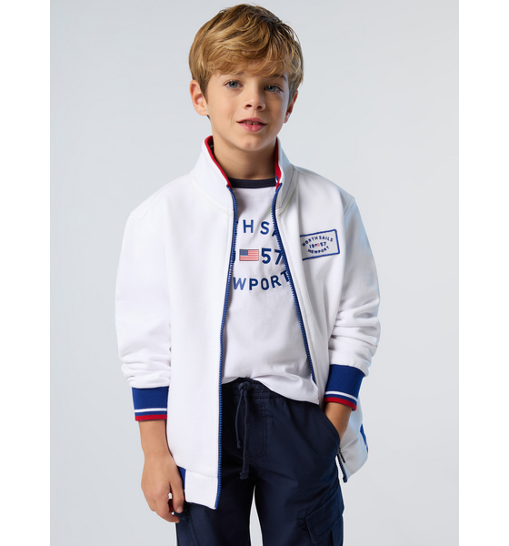 NORTH SAILS North Sails Sweatshirt Full-zip With Newport Label på
