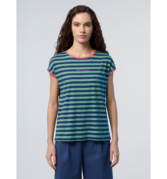 NORTH SAILS North Sails T-shirt With Cap Sleeves på