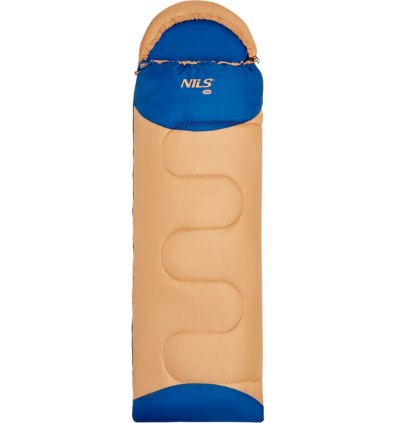 NORTHIX Orange Junior Sleeping Bag, Lightweight, Compact på