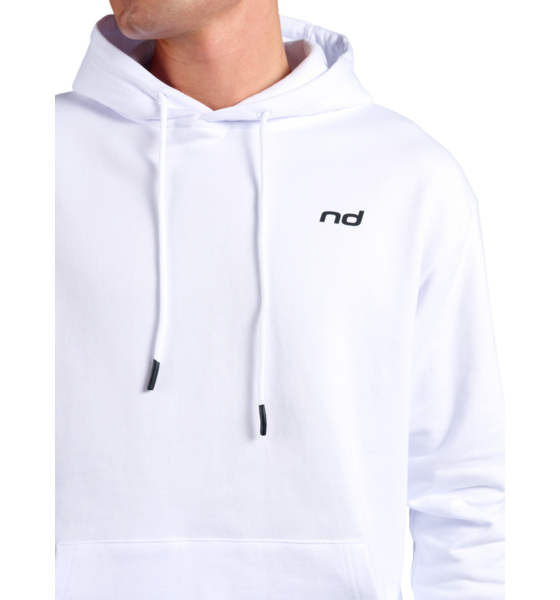 NORDICDOTS Organic Hoodie White på