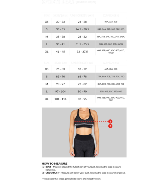 GORILLA WEAR Osseo Sports Bra på