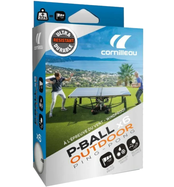 CORNILLEAU P-ball Outdoor Ultradurable 6-pack på