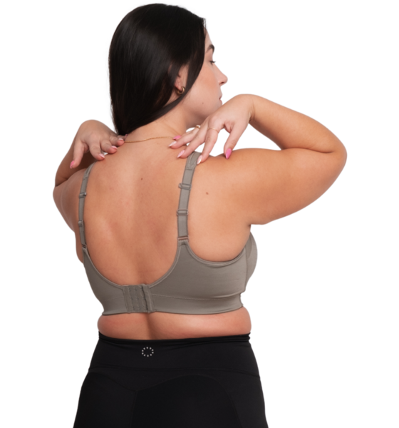 PURE LIME Padded Athletic Bra på