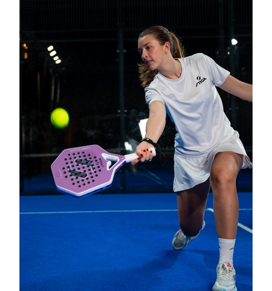 STIGA Padel Racket 18k Lw Amanda Edition Cybershape på