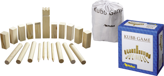 PHILOS Philos Pine Kubb Game Original 31x28cm på