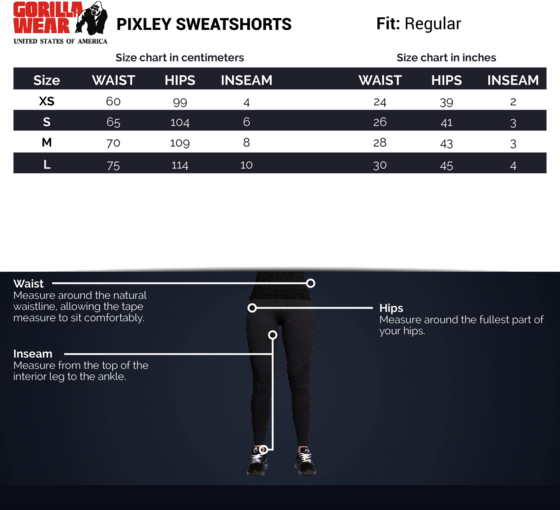 GORILLA WEAR Pixley Sweatshorts på