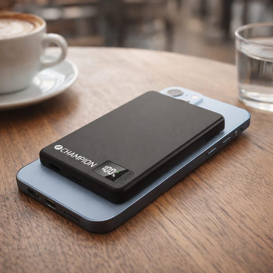 CHAMPION NORDIC Powerbank 5000mah Magsafe-kompatibel 20w Pd på