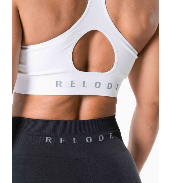 RELODE Prime Scrunch Top - Vit på