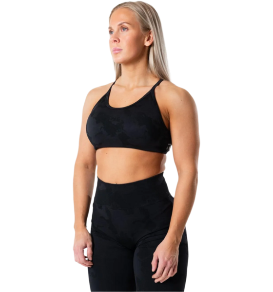 RELODE Prime Seamless Camo Top - Svart på