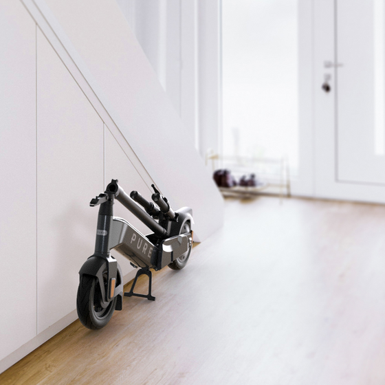 PURE Pure Advance Elscooter - Black på