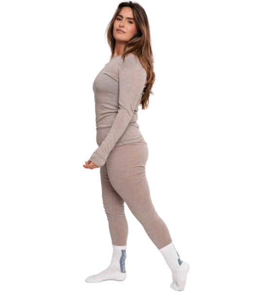 PURE LIME Pure Wool Leggings på