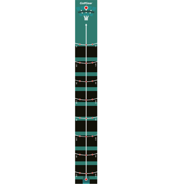 GOLF GEAR Putting Mat Deluxe 5m på