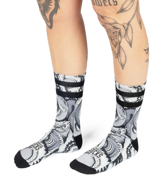 AMERICAN SOCKS Python - Mid High på