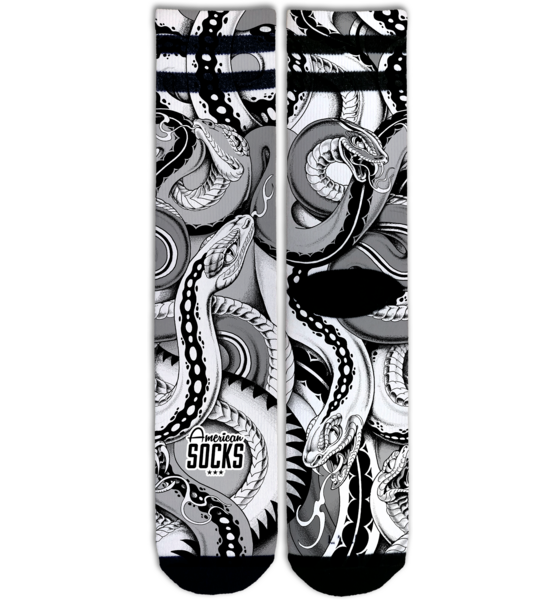 AMERICAN SOCKS Python - Mid High på