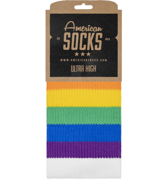 AMERICAN SOCKS Rainbow Pride - Ultra High på