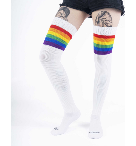 AMERICAN SOCKS Rainbow Pride - Ultra High på