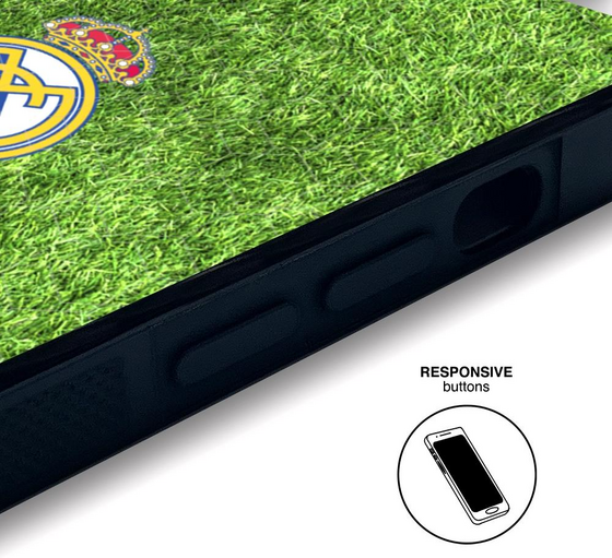 PHONECASES3D Real Madrid Official 3d Phone Case Design Pitch Grass på