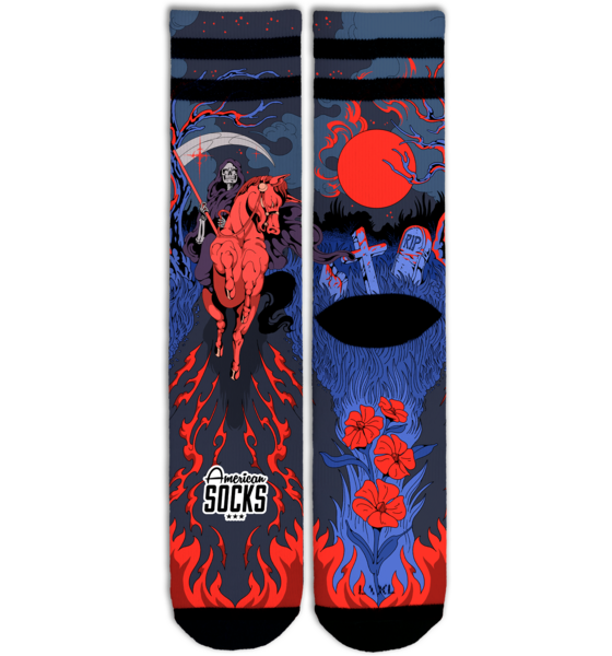 AMERICAN SOCKS Reaper - Mid High på