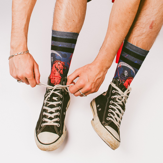 AMERICAN SOCKS Reaper - Mid High på