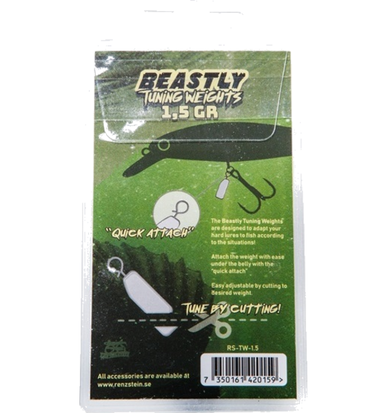 RENZ-STEIN Renz-stein Beastly Tuning Weight 1,5g 5-pack på