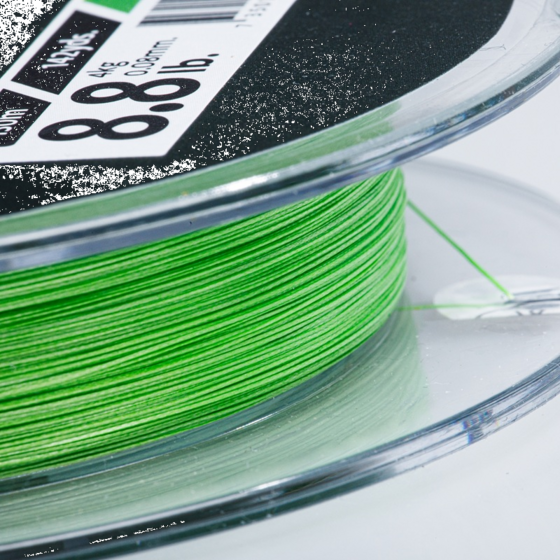RENZ-STEIN Renz-stein Renz Braid X12 Fluo Green 130m 0,21mm 25kg på