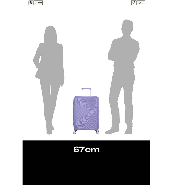 AMERICAN TOURISTER Resväska Soundbox 67 på