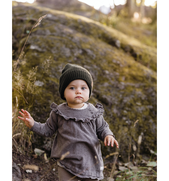 OICAN WEAR Safehat Stickad Fleece Barn på