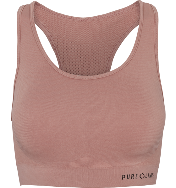 PURE LIME Seamless Bra Top på