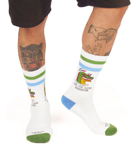 AMERICAN SOCKS See You Later - Mid High på