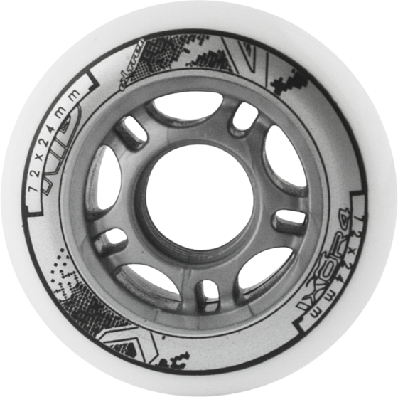 NORTHIX Skateboard Wheels 72x24mm 82a White (set Of 4) på