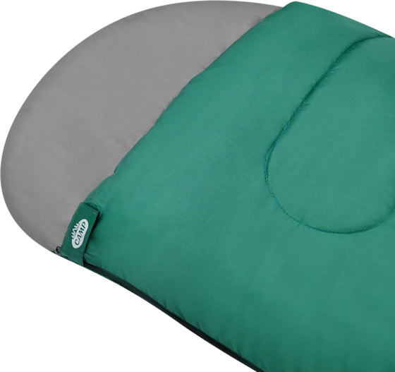 NORTHIX Sleeping Bag, Medium, Green-gray, Lightweight på