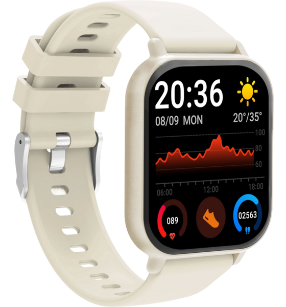 DENVER Smartwatch Ip65 1,81" Tft Swc-176b på