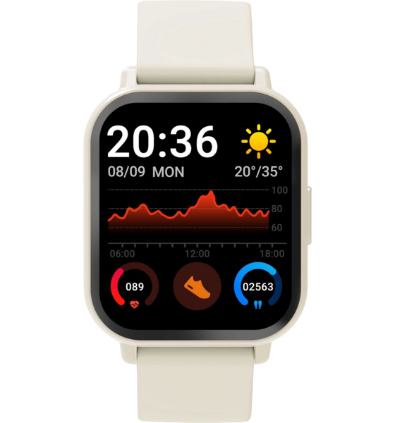 DENVER Smartwatch Ip65 1,81" Tft Swc-176b på