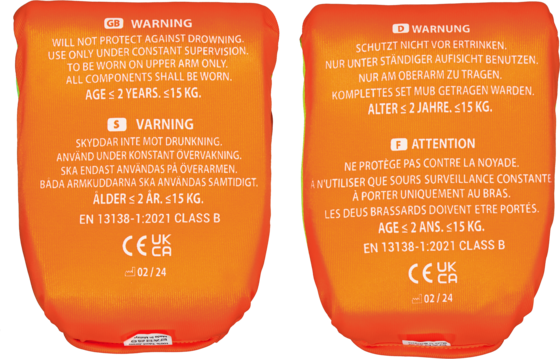 STROOEM Softies Foam Swim Armbands 0-2 Years på
