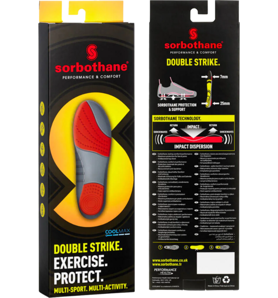 SORBOTHANE Sorbothane Double Strike på