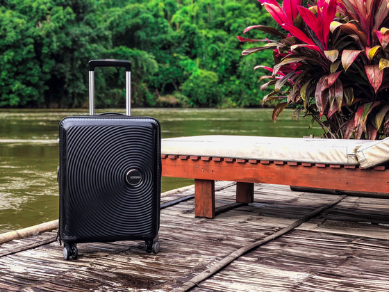AMERICAN TOURISTER Soundbox Kabinväska Expanderbar på