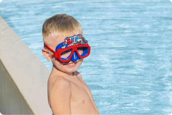 B2X Spider-man Bestway 98023 Children's Swimming Mask på