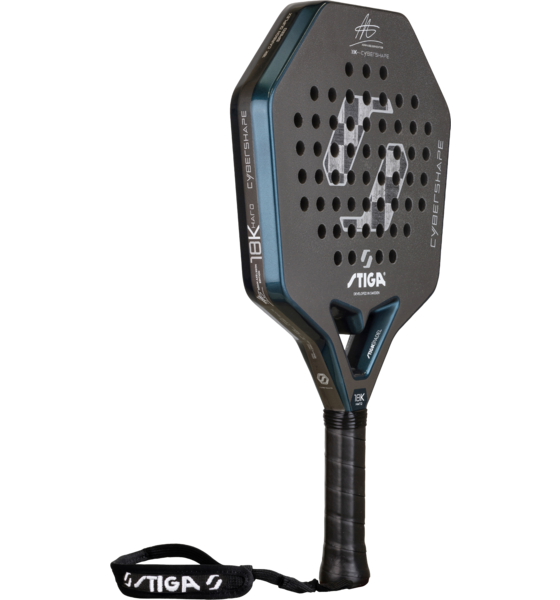 STIGA Stiga Padel Racket Cybershape 18k Hard Adam Axelsson Edition på
