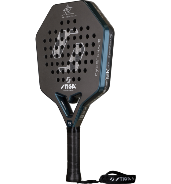 STIGA Stiga Padel Racket Cybershape 18k Hard Adam Axelsson Edition på
