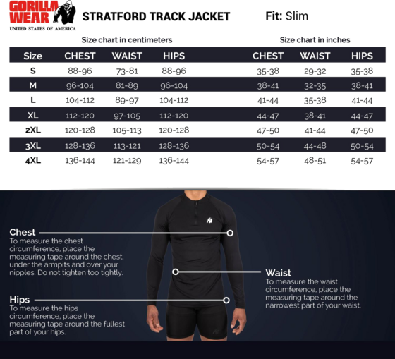 GORILLA WEAR Stratford Track Jacket på