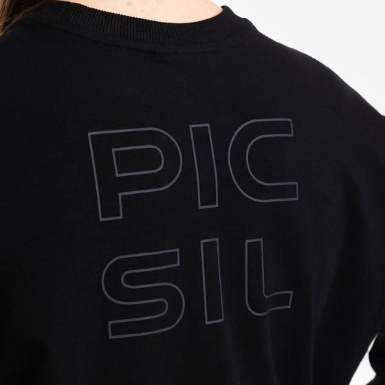 PICSIL SPORT Sweatshirt Women Crop Jersey Stretch på